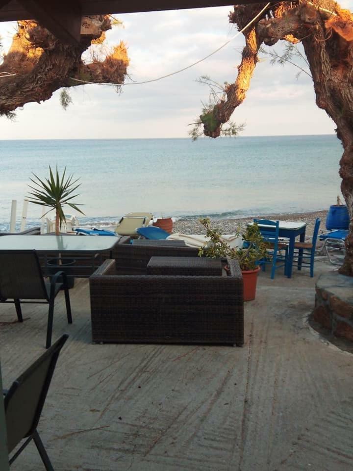 Beachfront Apartment Kato Káto Zákros Exteriör bild